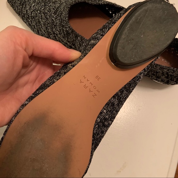 Zara sparkly flats - Picture 3 of 3